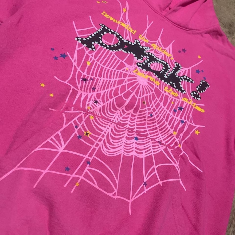 Sp5der P*nk Hoodie 'Pink'
